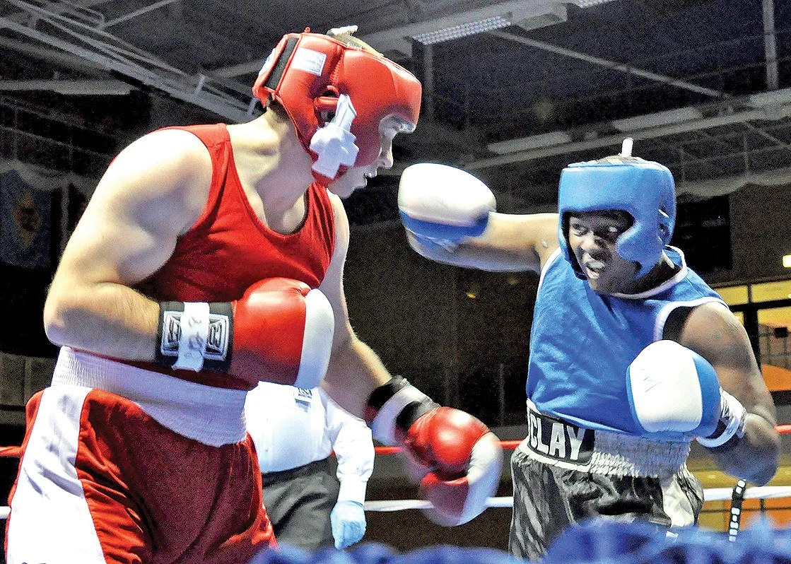 米兰体育拳击选手激烈对决精彩瞬间